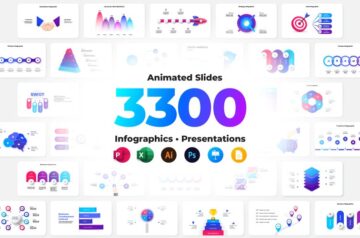 3300 Premium Powerpoint Infographic Templates